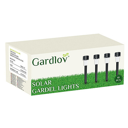 Solar garden lights - 10 pcs. Gardlov 23859