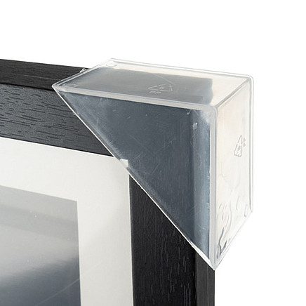 Atverams bērnu zīmējumu rāmis A4 Kruzzel 25419, melns