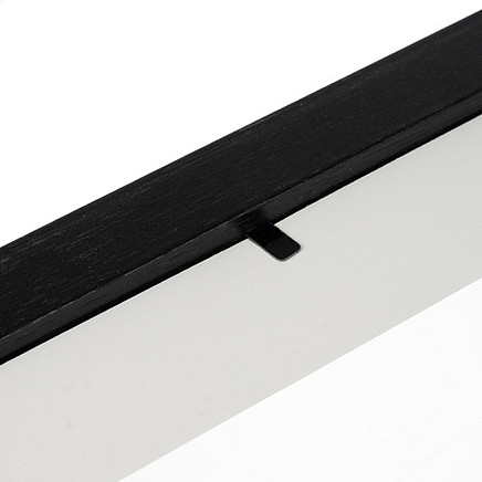 Atverams bērnu zīmējumu rāmis A4 Kruzzel 25419, melns