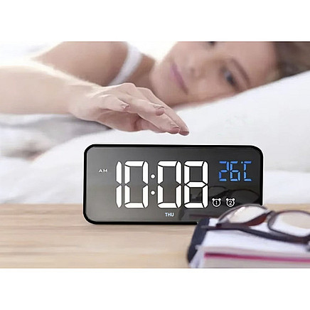 Alarm clock - LED clock Izoxis 24736