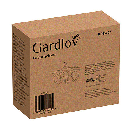 Gardlov 3-arm rotating sprinkler