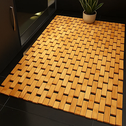 Bamboo anti-slip mat Ruhhy 26048