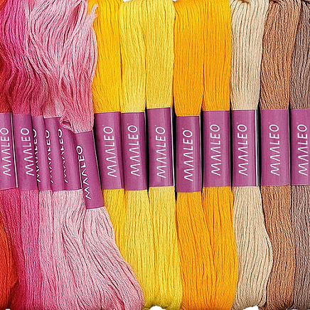 Floss - embroidery set 50 colors 25680
