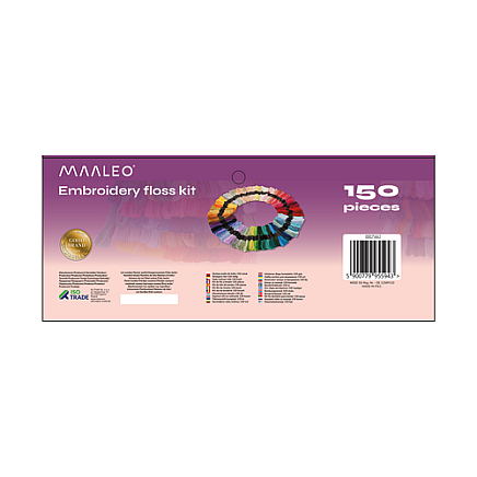 Floss - embroidery kit 150 colors 25662