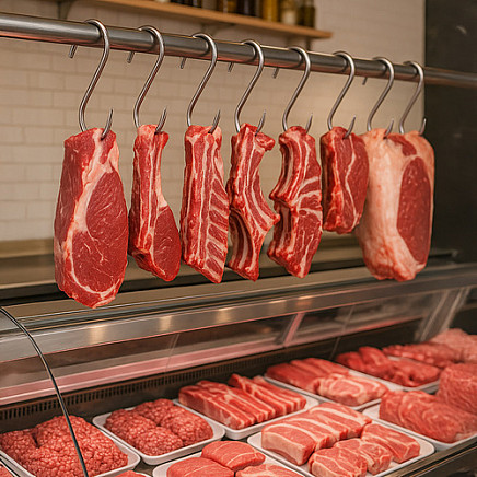 Smoking hooks - set of 15 Kaminer 25553