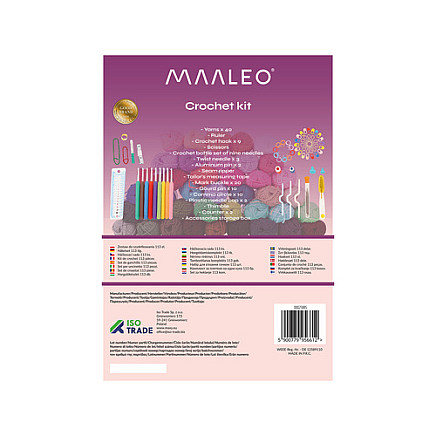 Crochet set 113pcs Maaleo 25885