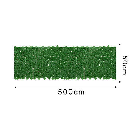 Artificial hedge for balcony 5x0.5m Gardlov 25342