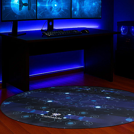 Gaming mat under the chair round Dunmoon 25956