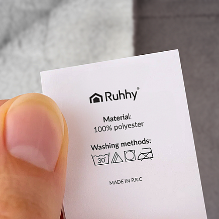 Double-sided blanket 150x200cm dark gray Ruhhy 26292