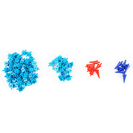 Koka konstruktors Māja 268 elementi Kruzzel 26452