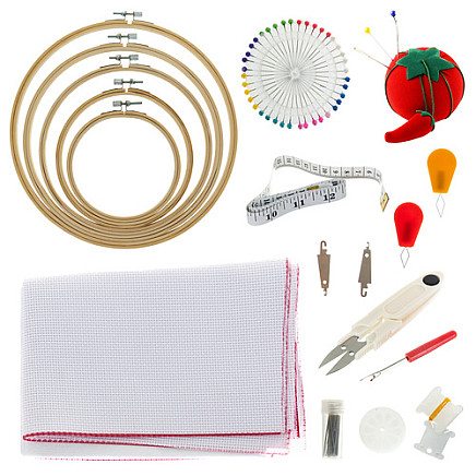 Floss - embroidery kit 100 colors 25724