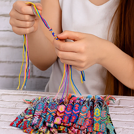 Floss - embroidery kit 100 colors 25724