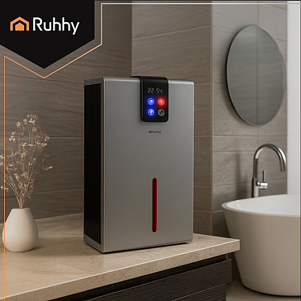 Gaisa sausinātājs Ruhhy 26496 ar tālvadības pulti, sudraba krāsas