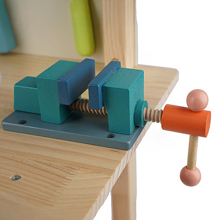 Koka darbagalds bērniem ar instrumentiem Kruzzel 26546