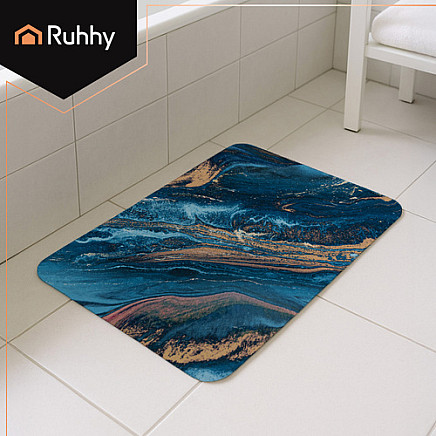 Bathroom rug 60x40cm Ruhhy 25959