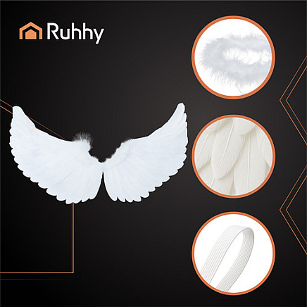 Angel wings - 3-piece decoration Ruhhy 26478