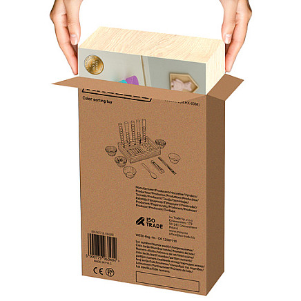 Sorter - educational toy - counting Kruzzel 26672