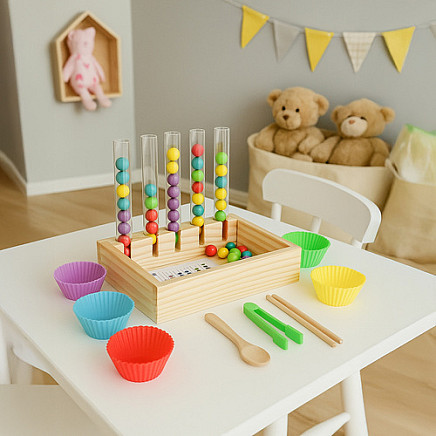 Sorter - educational toy - counting Kruzzel 26672