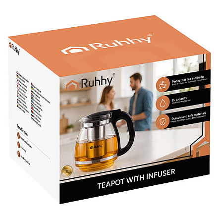 Jug with infuser 2L Ruhhy 26066