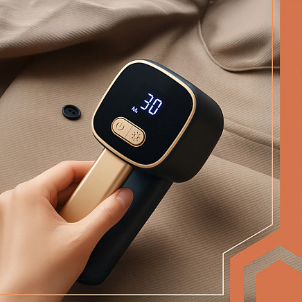 Ruhhy 26642 Cordless Clothes Shaver Black