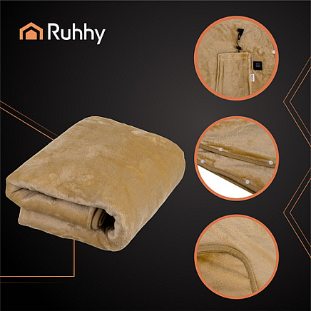 Ruhhy 26226 heated bedspread