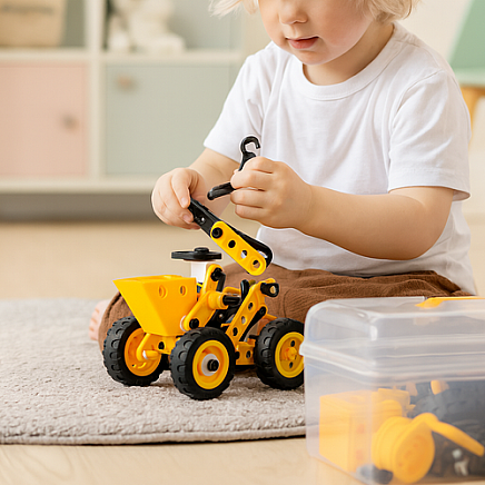 Konstruktors bērniem ISO TRADE Transportlīdzekļi, 100 detaļas