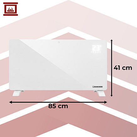 Zelva Kaminer 26573 electric glass radiator