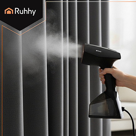 2000W black clothes steamer Velira Ruhhy 26901