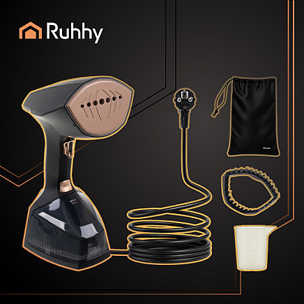 2000W black clothes steamer Velira Ruhhy 26901