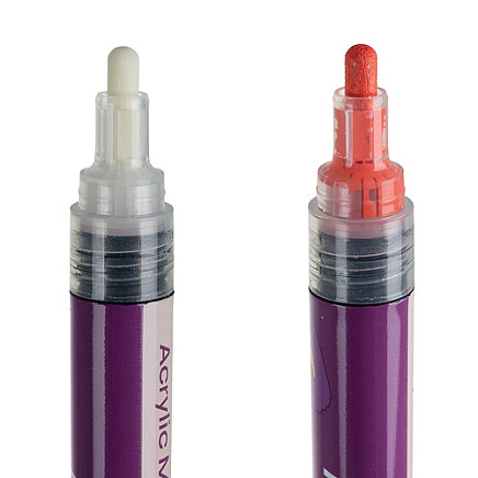 Markery akrylowe- zestaw 36szt. Maaleo 25813