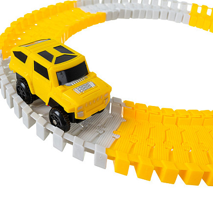 Konstruktors ar elastīgu auto trasi Būvlaukums 255 daļas 26539