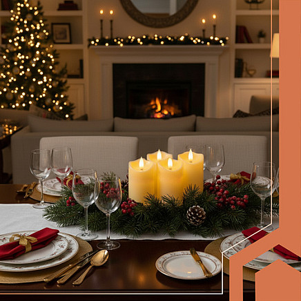 LED candle/insert 12.5x5cm 4pcs Ruhhy 26485