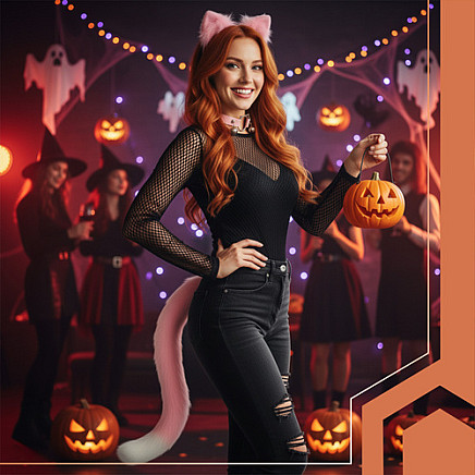 RUHHY sieviešu kaķa kostīms rozā 3-in-1