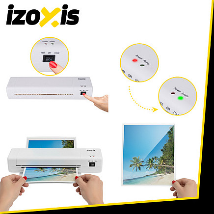 A4 laminator - 4-in-1 set Izoxis 25417