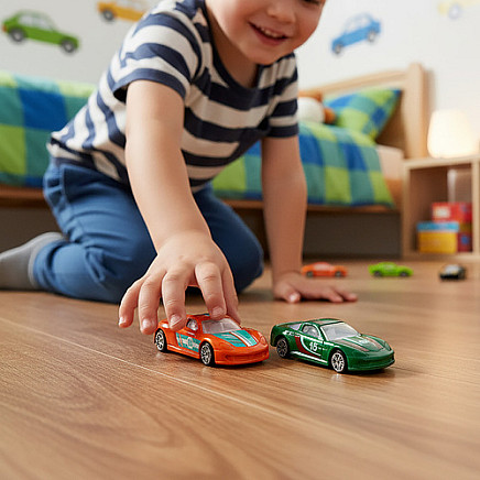 Krāsainas Metāla Mašīnas – 16 gab. Xiruilu