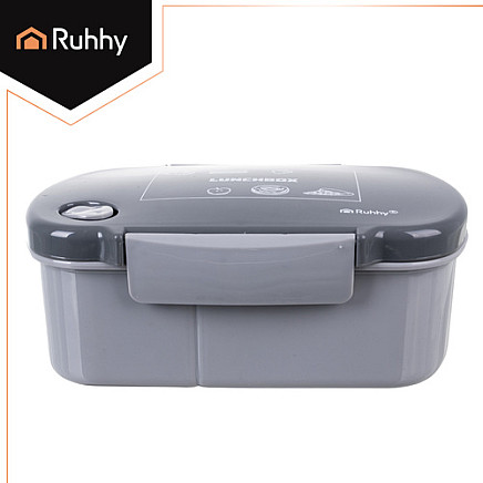 Lunchbox 800ml gray Ruhhy 26169