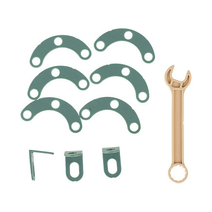 3D konstruktors bērniem Kosmoss ar skrūvgriezi 161 daļa 26579