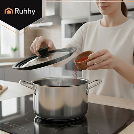 3-in-1 silicone lid 24/26/28cm Ruhhy 25560