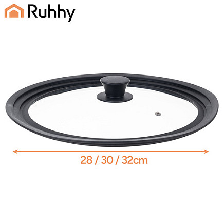 3-in-1 silicone lid 28/30/32cm Ruhhy 25561