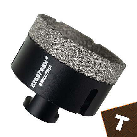 Diamond hole saws - set of 6 Bigstreen 27079