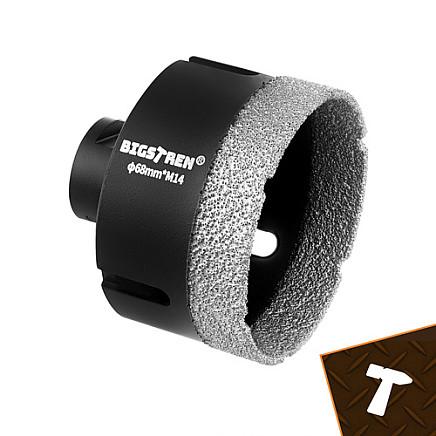 Diamond hole saws - set of 7 Bigstreen 27080