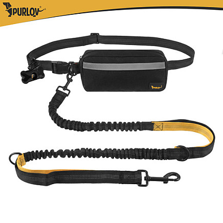 Pas biodrowy ze smyczą Purlov 24689