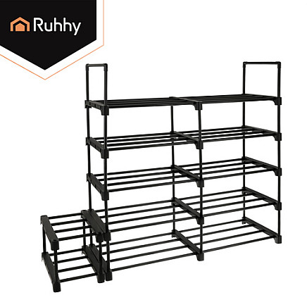 Ruhhy 10-level shoe shelf 45x30x174cm