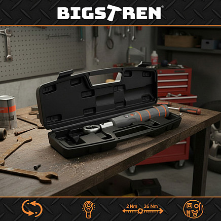 Torque wrench 1/4 2-26NM Bigstret 27087