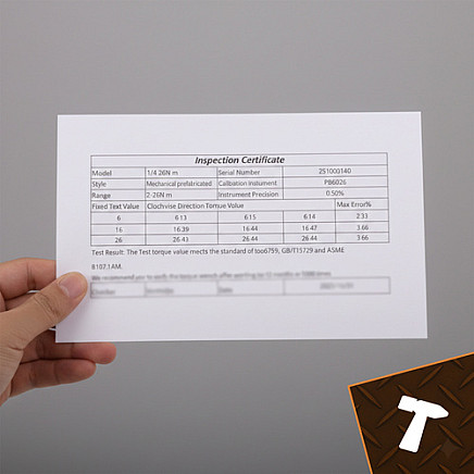 Torque wrench 1/4 2-26NM Bigstret 27087