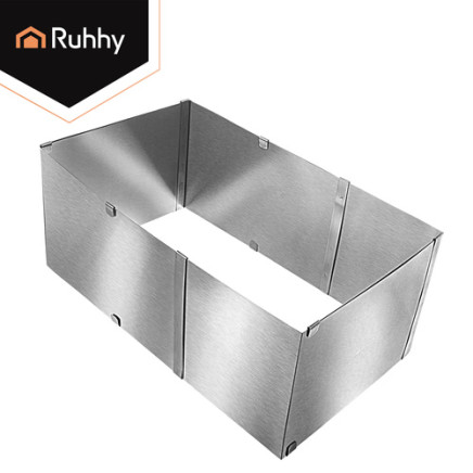 Ruhhy rectangular cake tin/confectionery rim