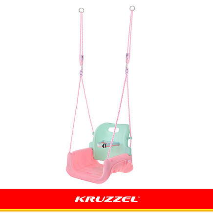Kruzzel 3-in-1 pastel childrens swing - 5900779962750 Kruzzel 3-in-1 pastel childrens swing