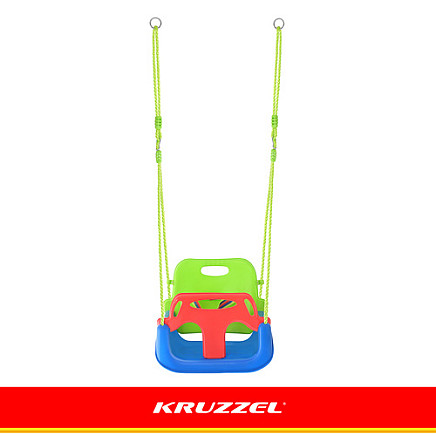 Kruzzel 3-in-1 green and blue childrens swing - 5900779962774 Kruzzel 3-in-1 green and blue childrens swing