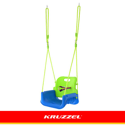 Kruzzel 3-in-1 green and blue childrens swing - 5900779962774 Kruzzel 3-in-1 green and blue childrens swing