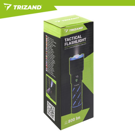 800lm Trizand 26950 tactical flashlight